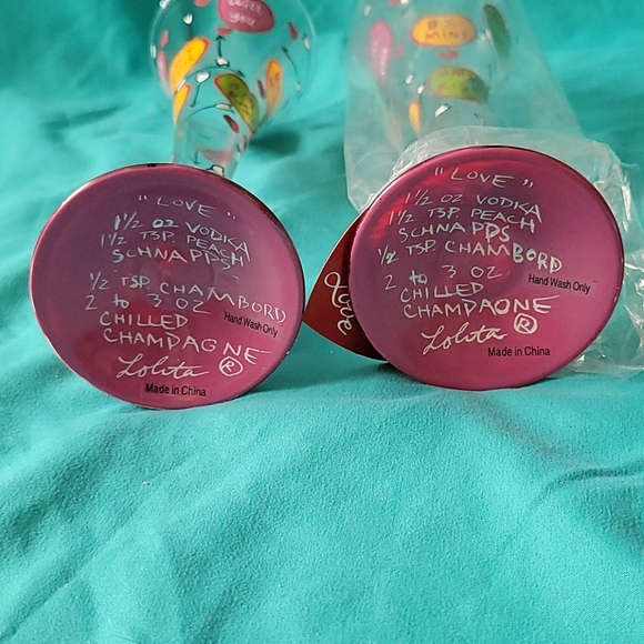 Set of 2 Lolita champagne flutes by santa bar bara - Picture 8 of 8